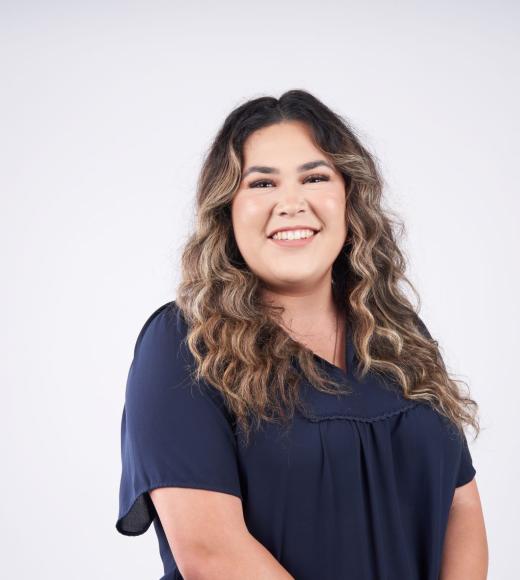 Jessica Acuña smiles at the camera