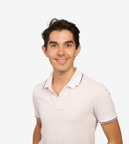 Paul Rust poses for a headshot.